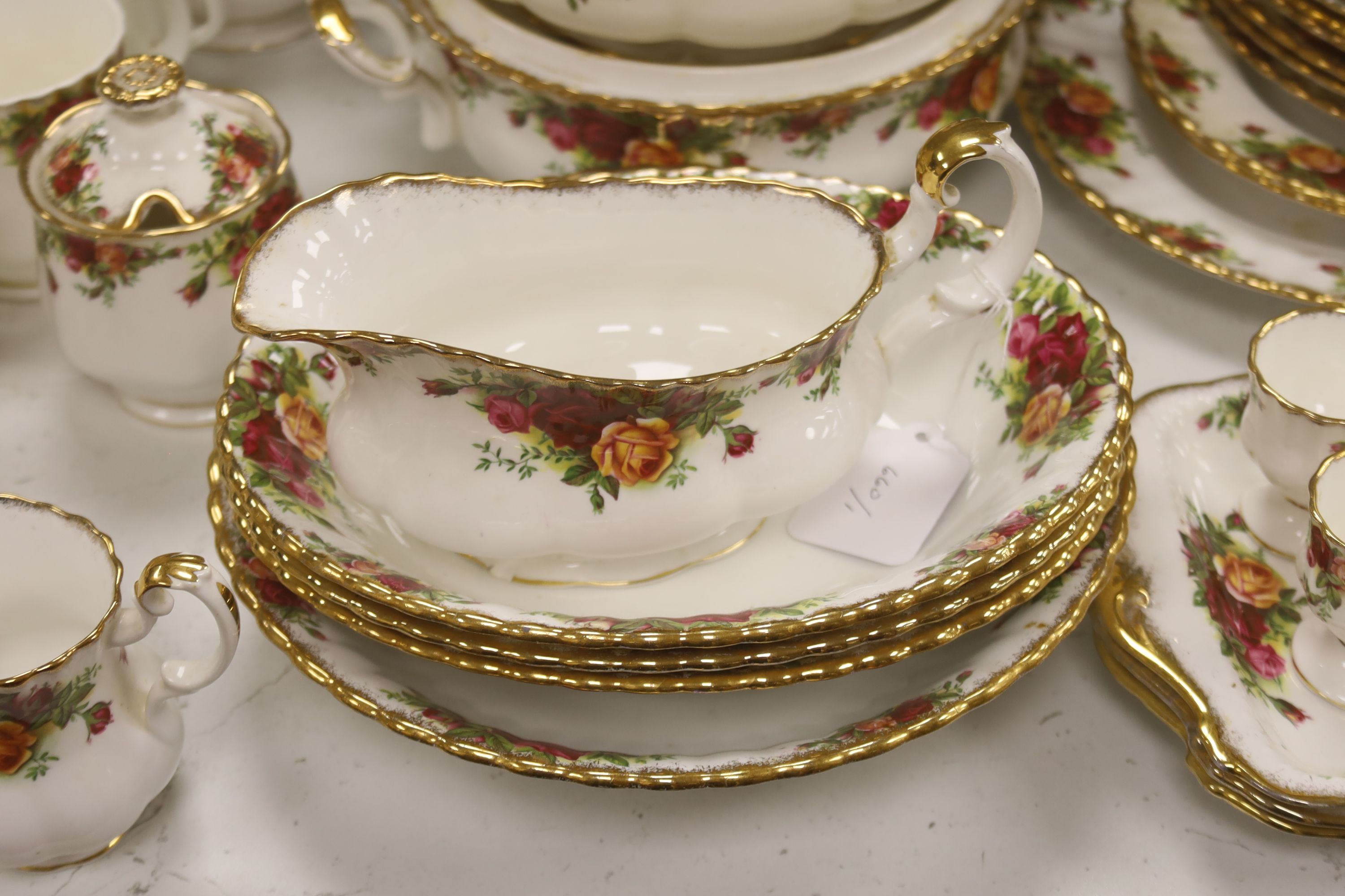 A Royal Albert 'Old Country Rose' tea and dinner service